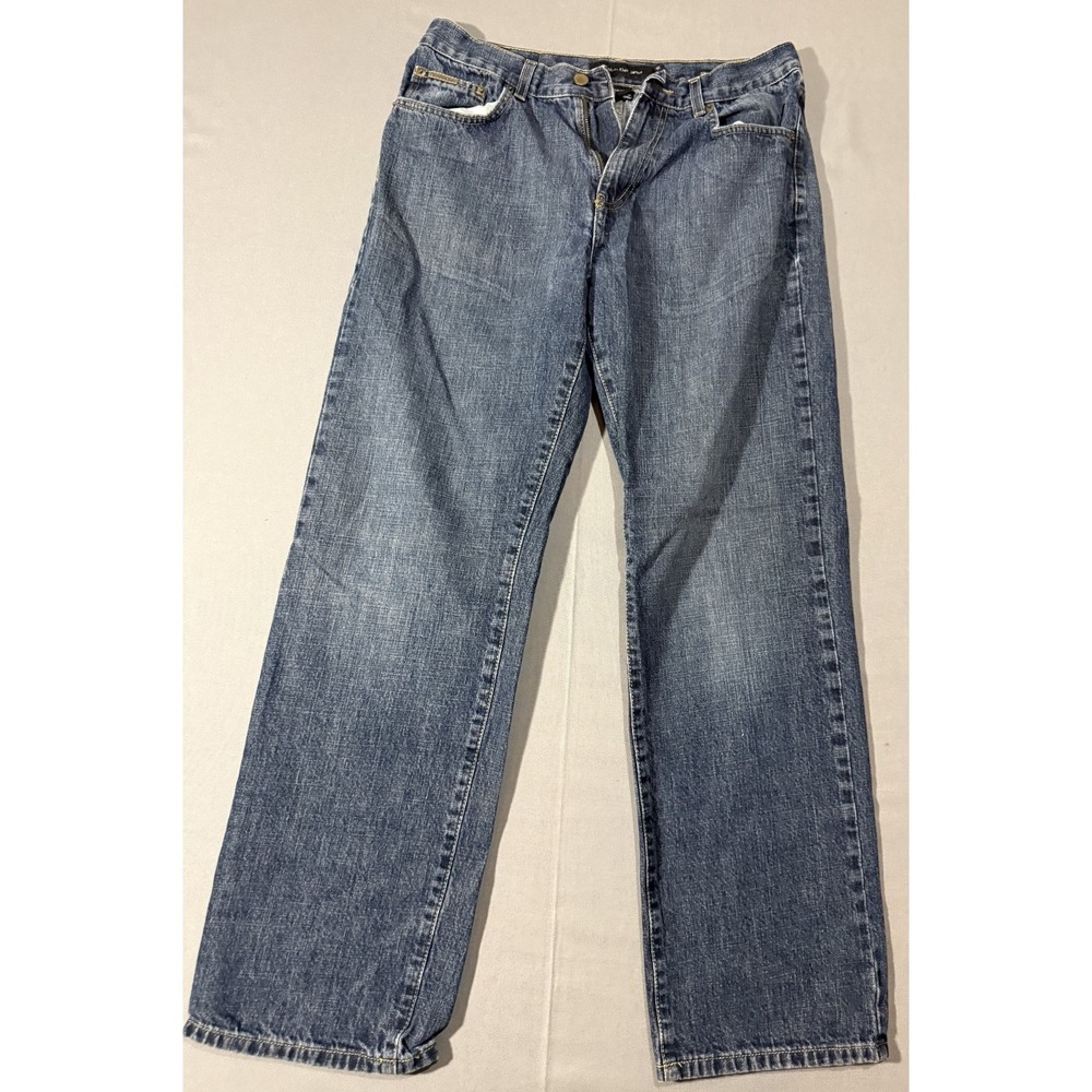 Calvin Klein Jeans Mens 32x32 Straight Leg Denim Casual Relaxed Fit